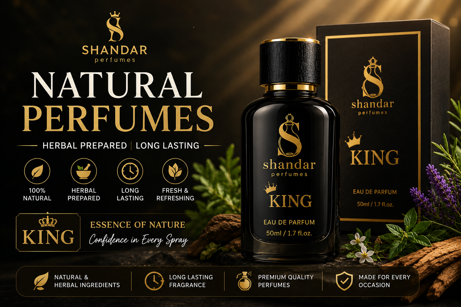 Discover the Natural Elegance of Shandar King Perfumes